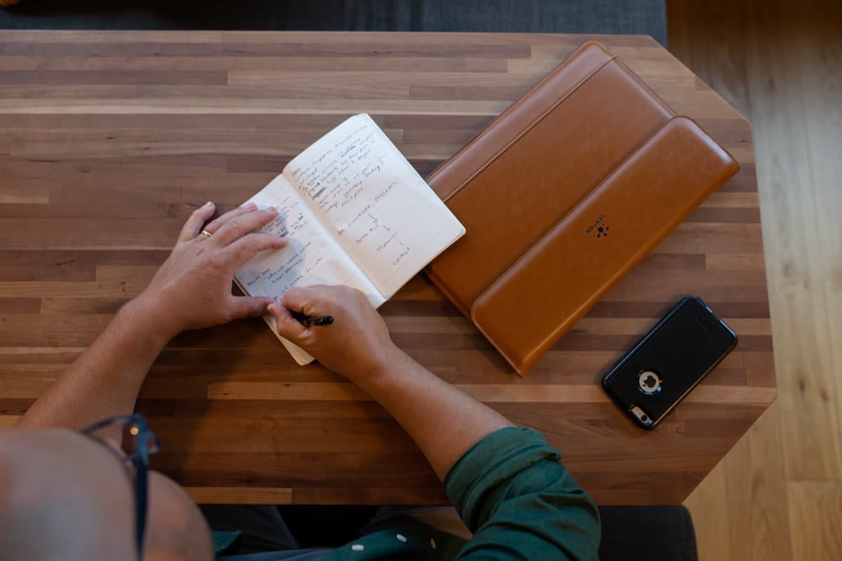 Family reviewing assessment results and planning next steps
